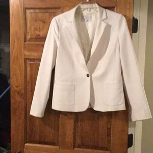 Banana Republic White Blazer